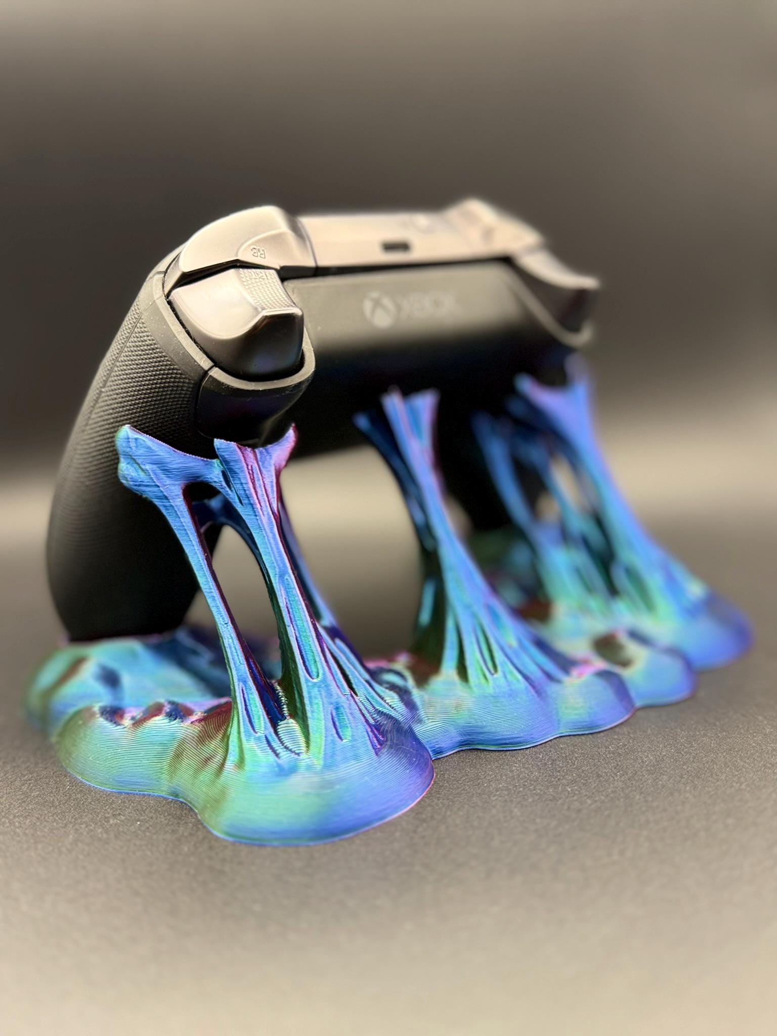 Sticky Controller Holder for Xbox and PS5 Controllers | Unique 3D-Printed Design | Multiple Color Options